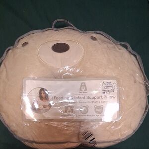 Little Wonders Cream Bear Pillow